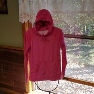 Danskin Now Sz S Pink Pullover Hoodie with Pockets